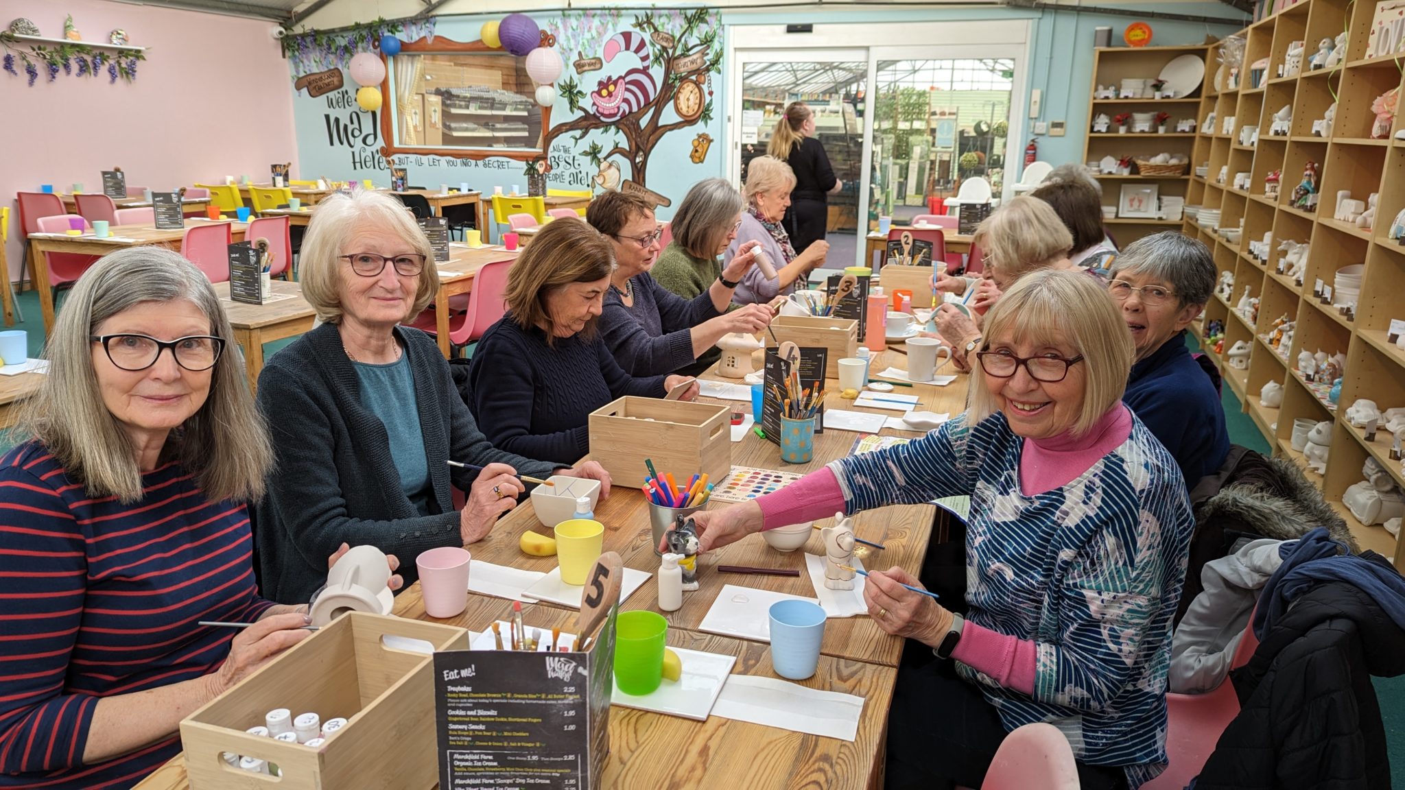 Mad Hatters Pottery Painting NWR