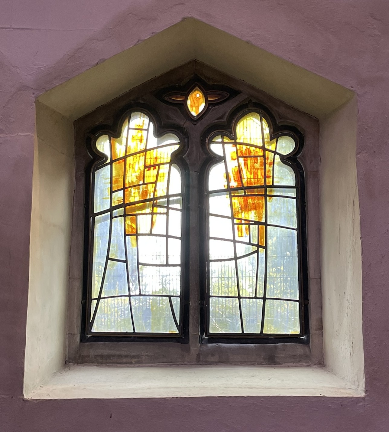 Window in the North Aisle 21st century glass