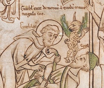 Round 10 of the Guthlac Scroll
